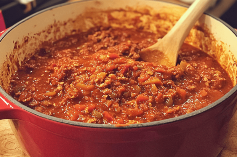 Easy HUGE POT of Chili Recipe for Home Cooking
