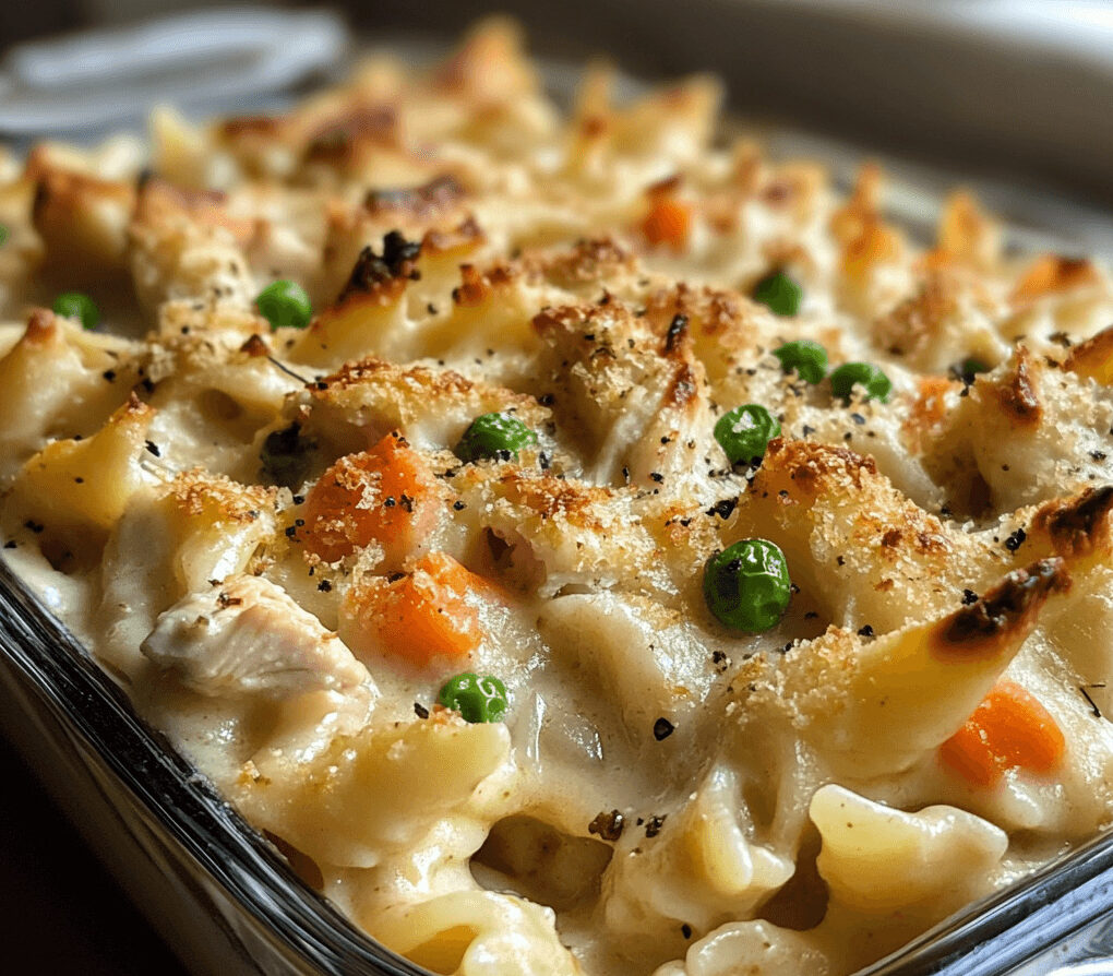 Chicken Pot Pie Pasta: Comfort in a Bowl