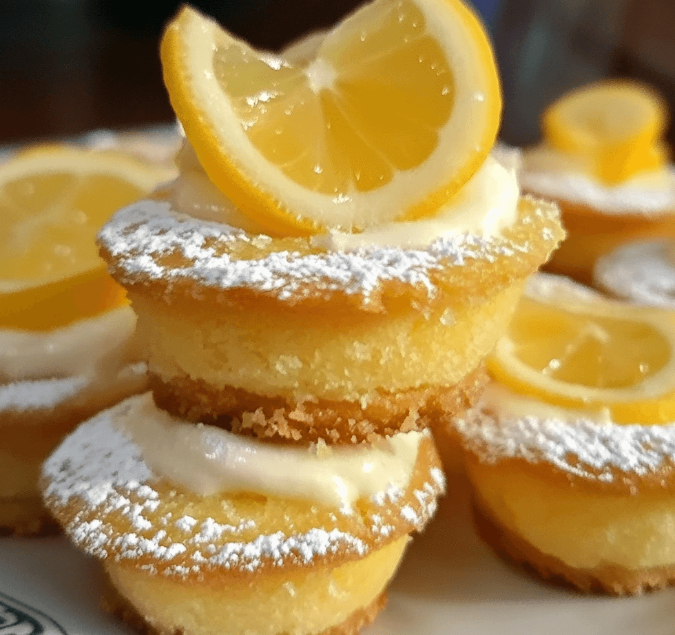 How to Make Delicious Lemon Bar Cookie Cups: A Zesty Dessert