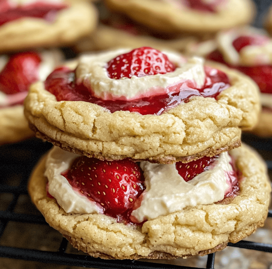 Irresistible Strawberry Cheesecake Cookies: A Delicious Dessert You’ll Love