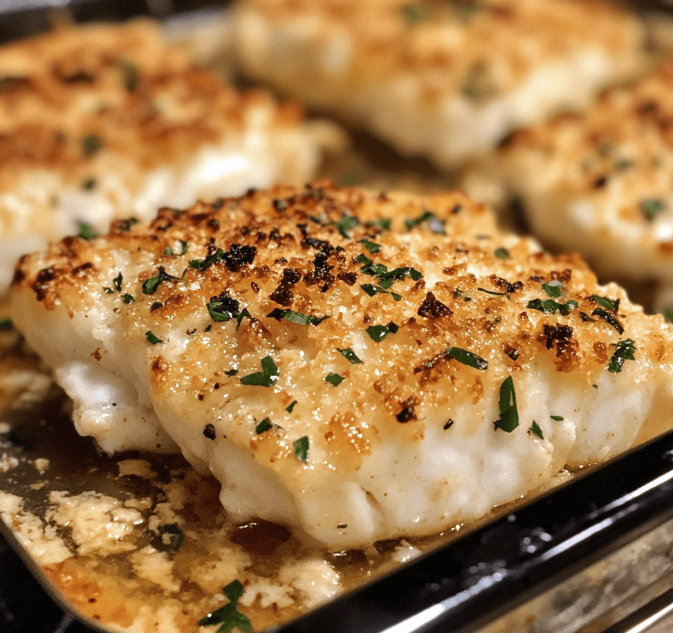 Crispy Baked Cod with Parmesan Crust: A Simple and Delicious Recipe