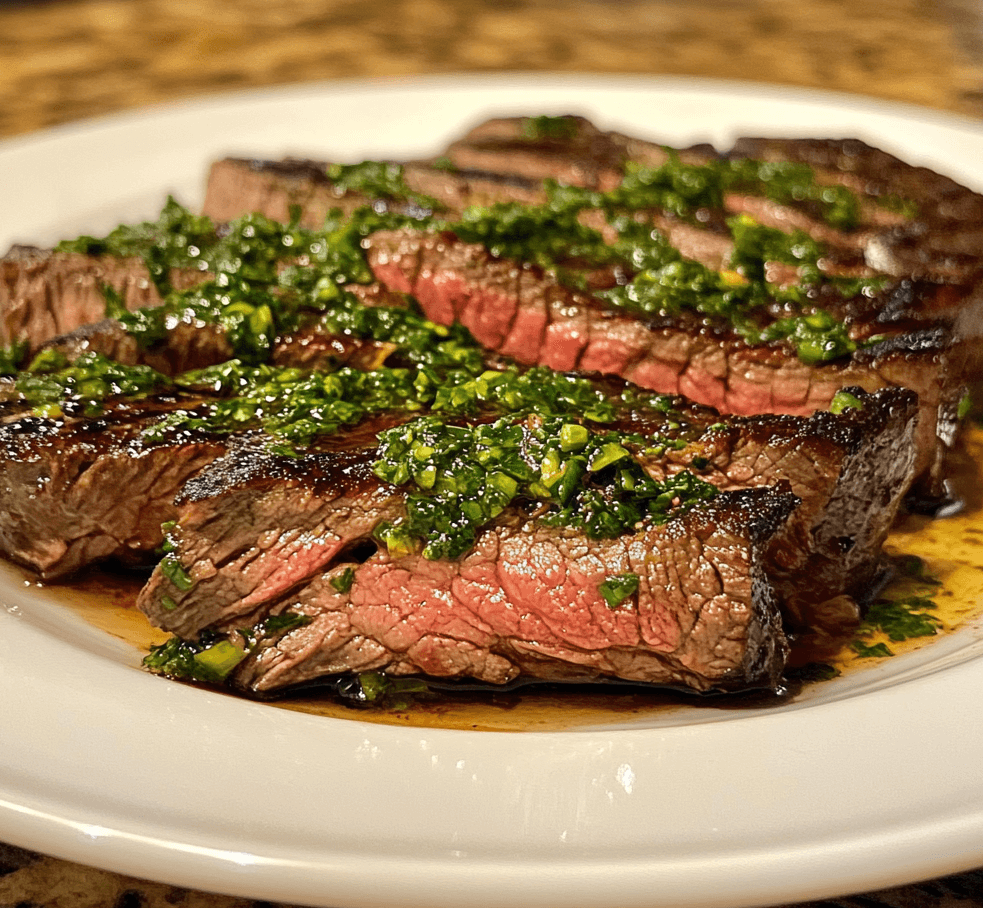 Easy Grilled Steak with Chimichurri Sauce for a Delicious Dinner