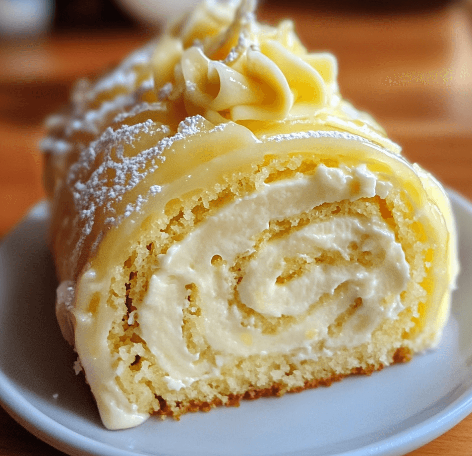 How to Make the Perfect Velvet Lemon Cream Roll Cake