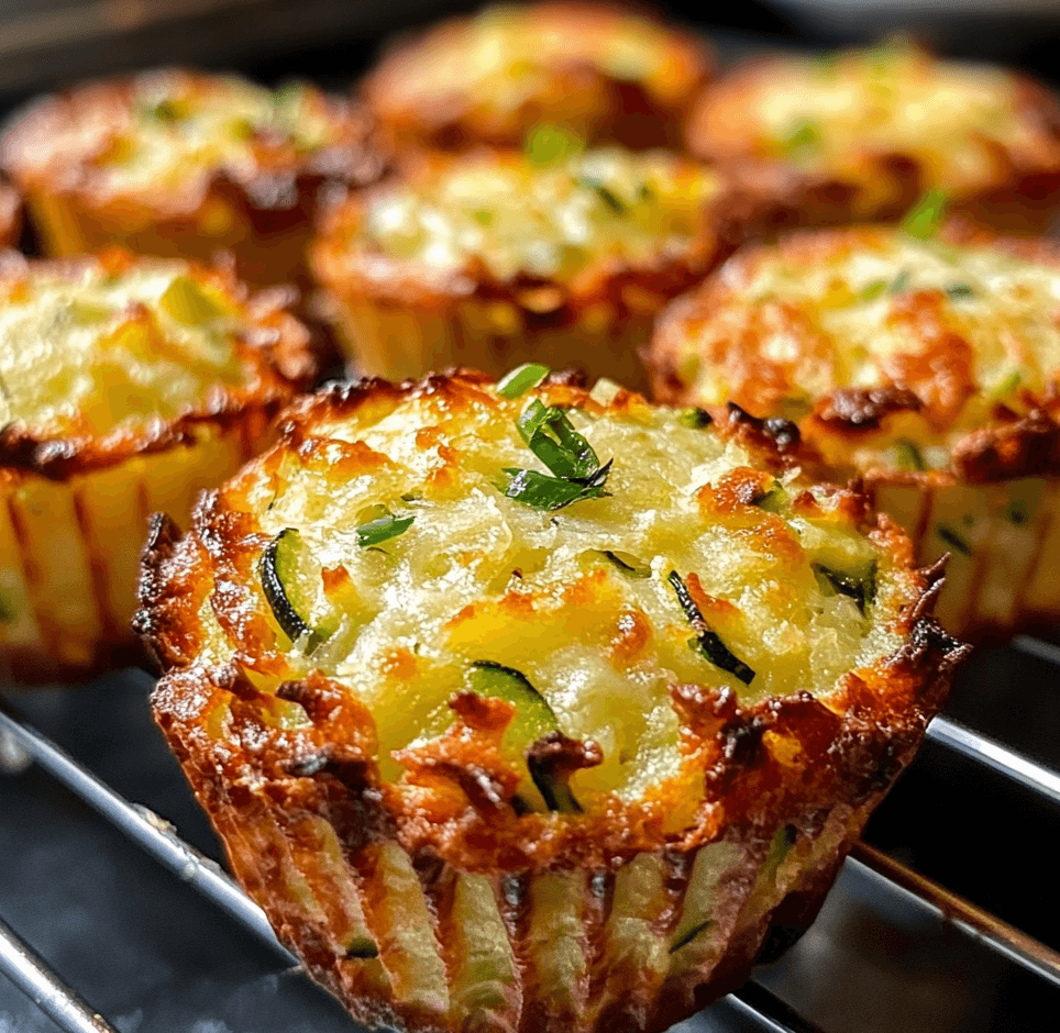 How to Make Delicious Parmesan Zucchini Potato Muffins