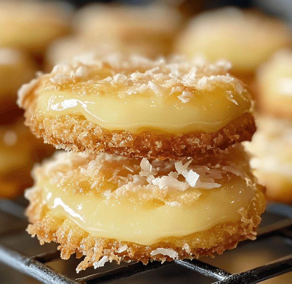 The Best Heavenly Coconut Lemon Curd Cookies You’ll Ever Taste