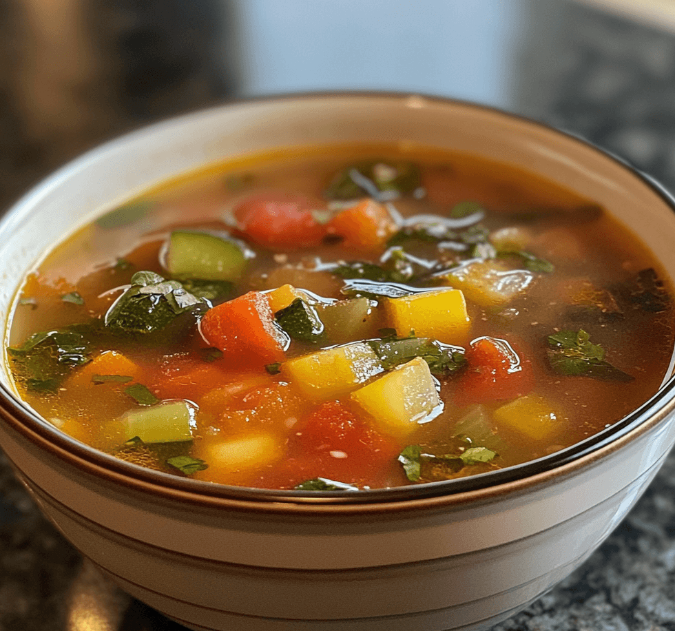 Quick and Tasty Vegetable Weight Loss Soup for Your Diet