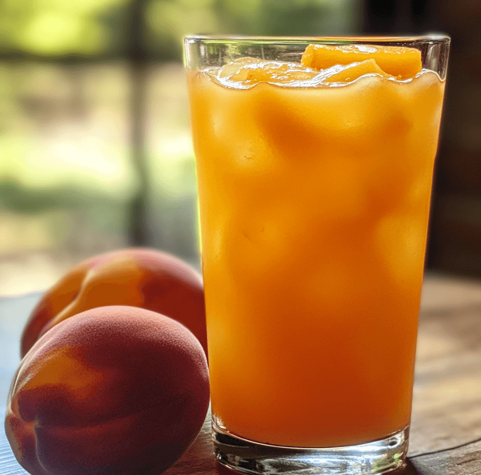 How to Make a Delicious Georgia Peach Cocktail Juice