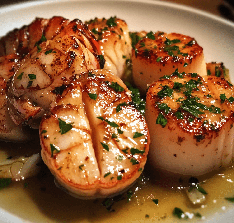 Gourmet Garlic Butter Lobster and Scallops Recipe You’ll Love