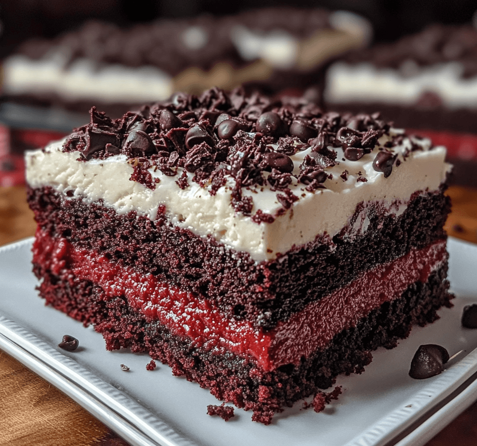 Cookies & Cream Meets Red Velvet in These Amazing Brownies
