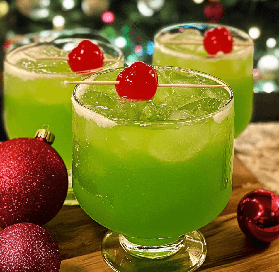 Delicious and Simple Grinch Punch Recipe for Holiday Gatherings