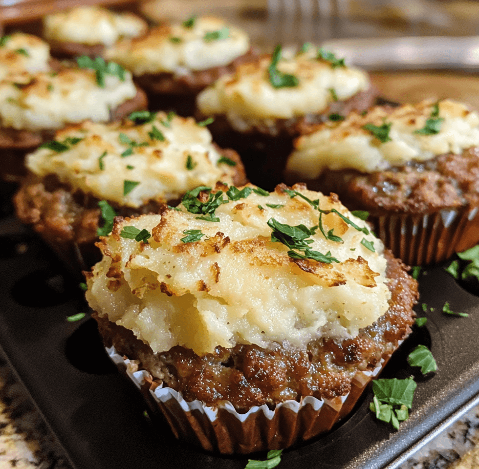 How to Make Mini Meatloaf Muffins with Mashed Potato Frosting