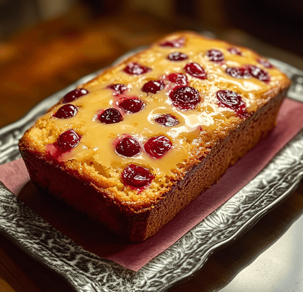 Moist and Tangy Cranberry Orange Loaf Cake Recipe You’ll Love