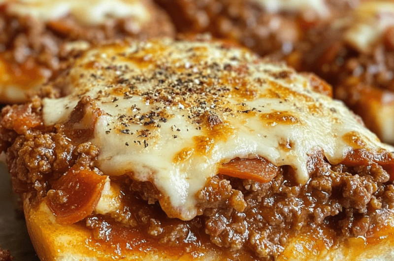 Easy Pepperoni Pizza Sloppy Joes Recipe for a Quick Dinner