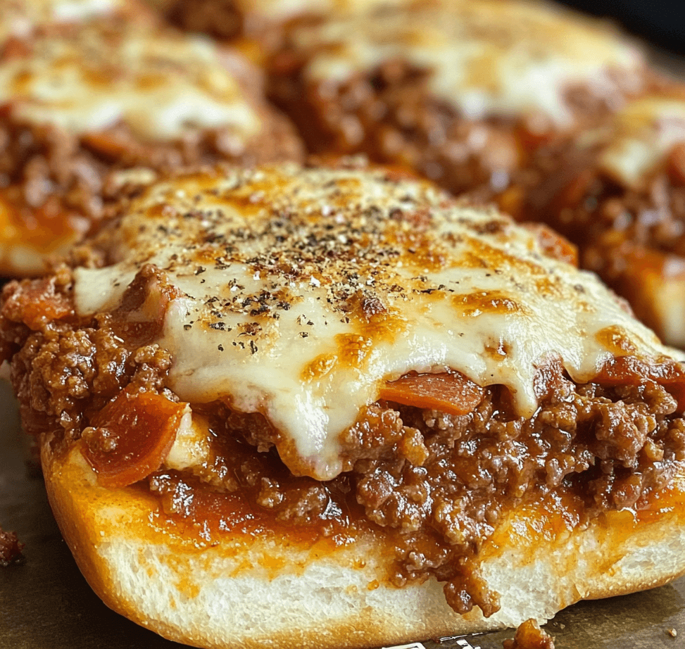 Easy Pepperoni Pizza Sloppy Joes Recipe for a Quick Dinner