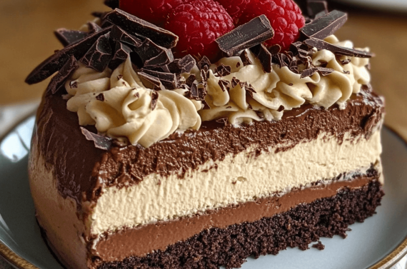 Indulgent Triple Chocolate Mousse Torte Recipe You Need to Try