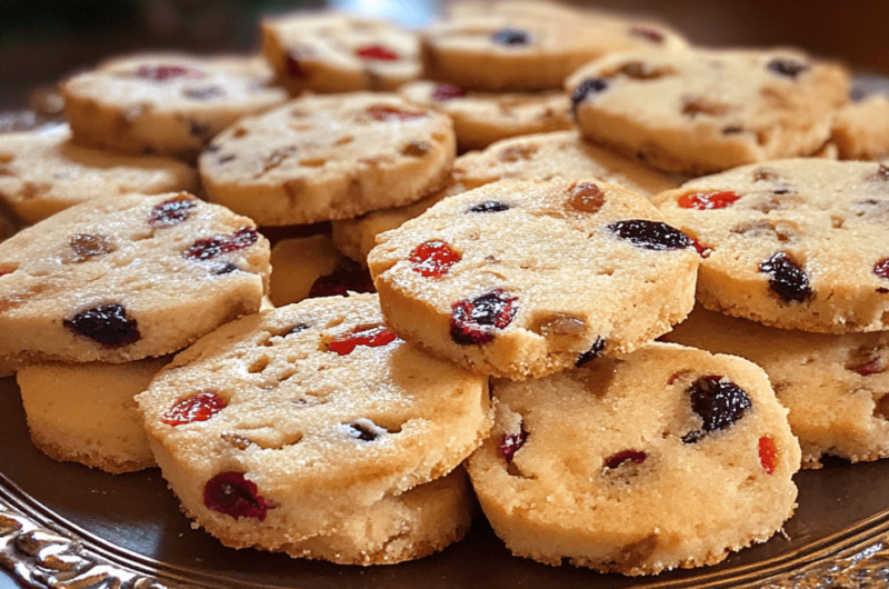 Bake These Panettone Fruitcake Shortbread Cookies for a Festive Feast