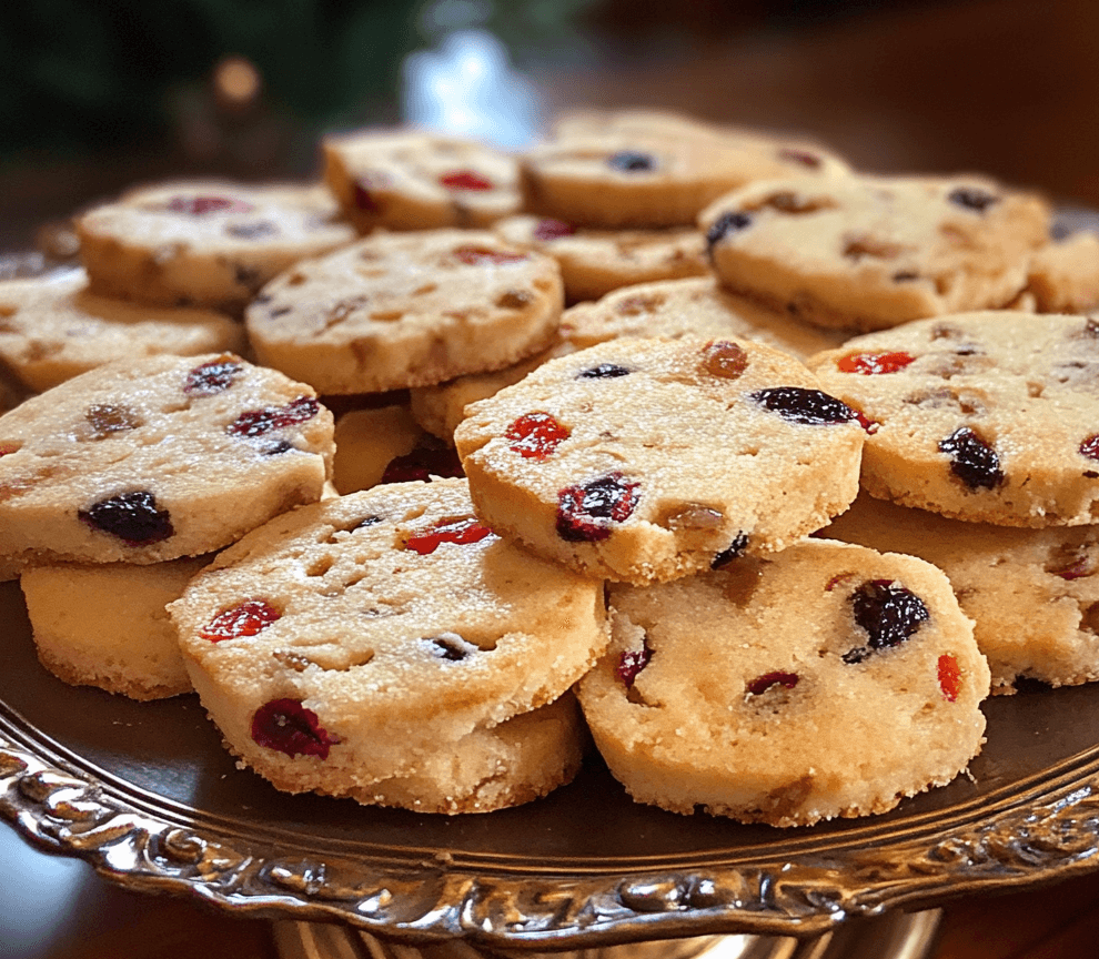 Bake These Panettone Fruitcake Shortbread Cookies for a Festive Feast