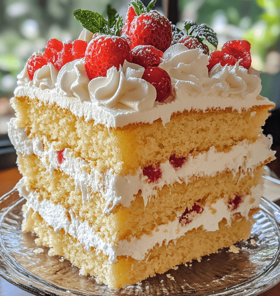 Tall and Fluffy Sponge Cake: The Ultimate Baking Guide