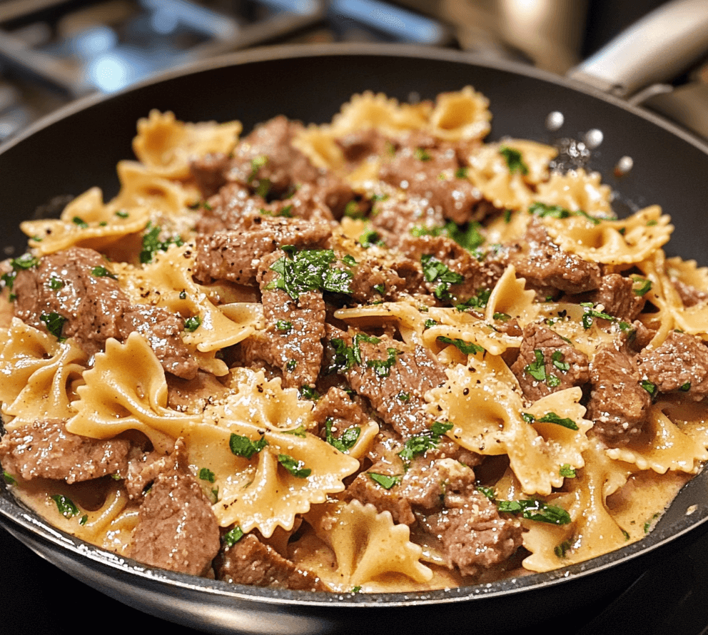 Creamy Beef and Bowtie Pasta: The Ultimate Comfort Food Recipe