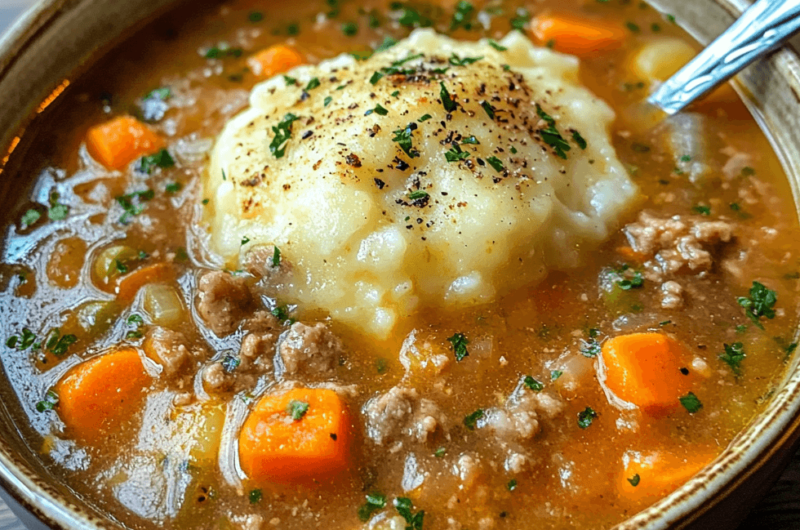 Comfort in a Bowl: Easy Shepherd's Pie Soup Recipe