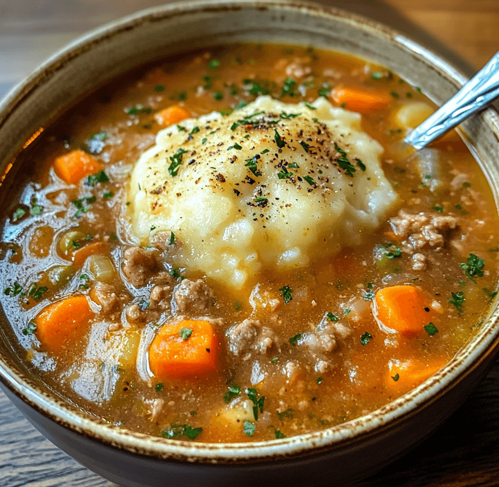 Comfort in a Bowl: Easy Shepherd’s Pie Soup Recipe