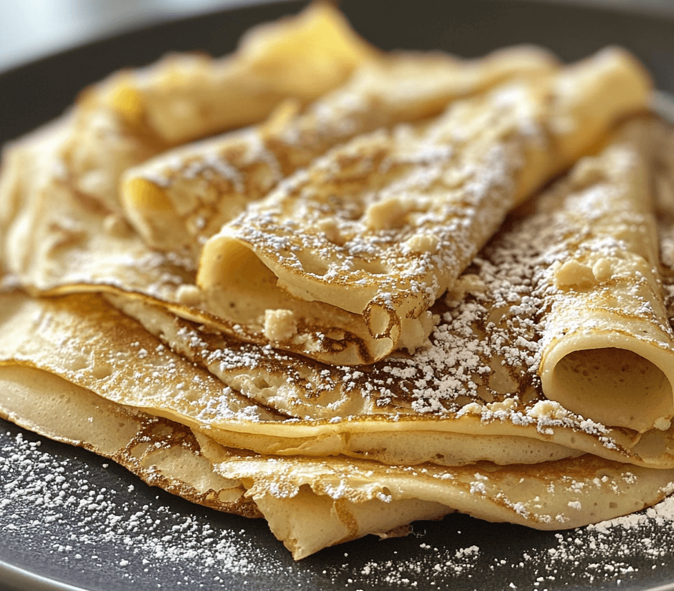 French Crepes Recipe: Easy and Delicious