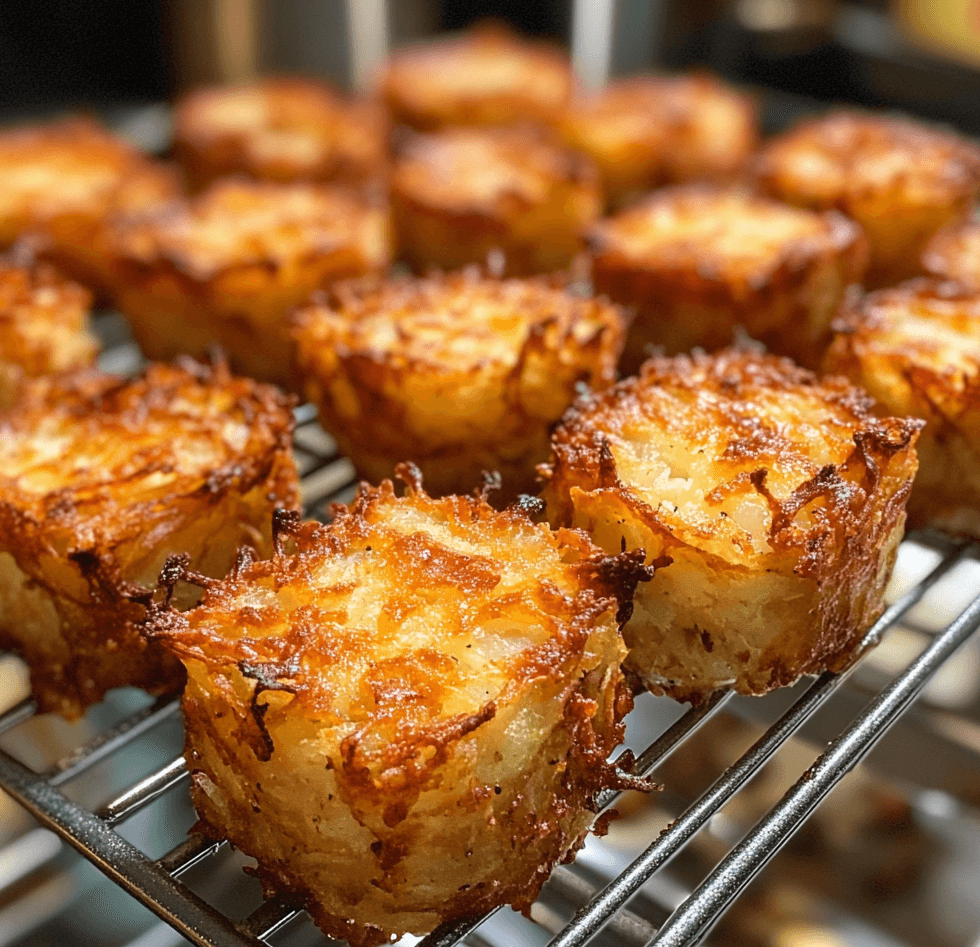 How to Make Crispy Hash Brown & Sausage Bites at Home