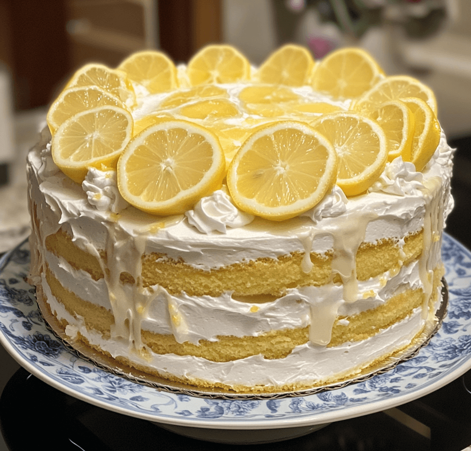 Lemon Cake to Die For: The Ultimate Sweet & Zesty Dessert