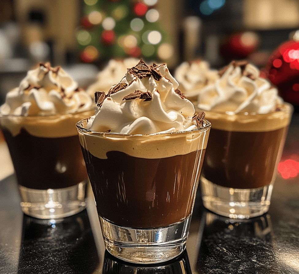 Chocolate Kahlúa & Bailey’s Pudding Shots: A Boozy Dessert You’ll Love