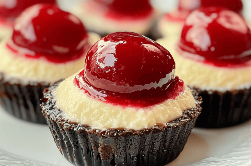 How to Make Mini Cherry Cheesecakes