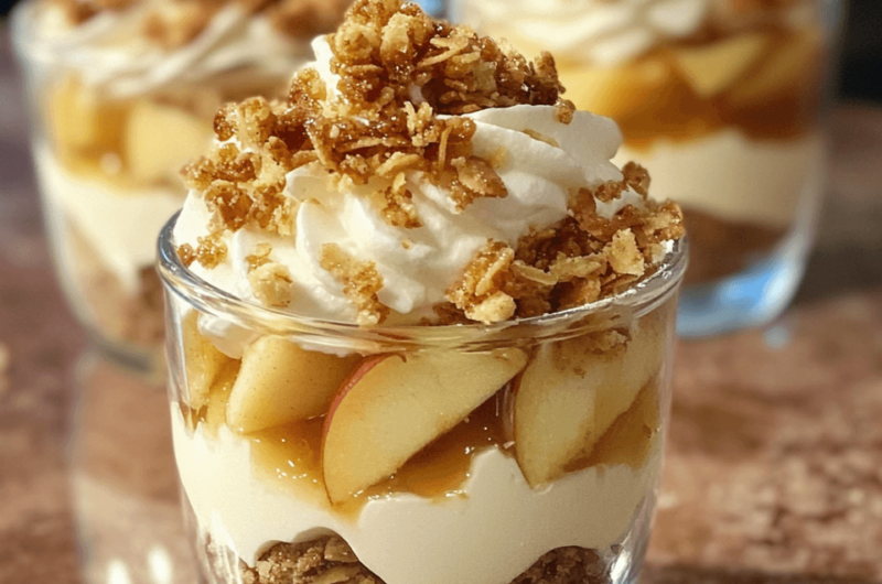 The Best Apple Pie Cheesecake Trifles Recipe You'll Ever Try