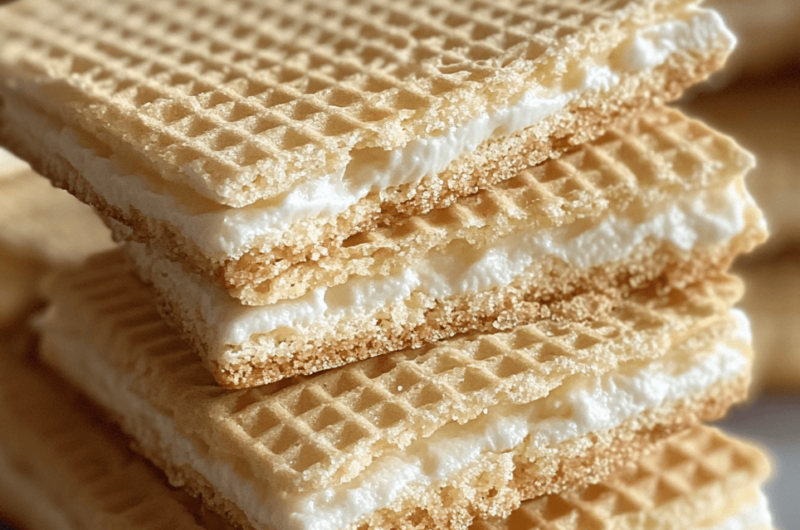 Homemade Classic Wafer Cookies: A Simple and Sweet Snack