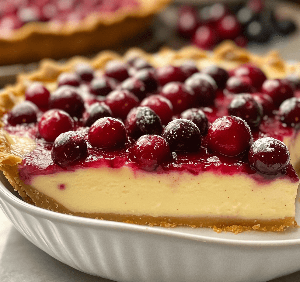 Cranberry Custard Pie: A Flavorful Dessert You’ll Love