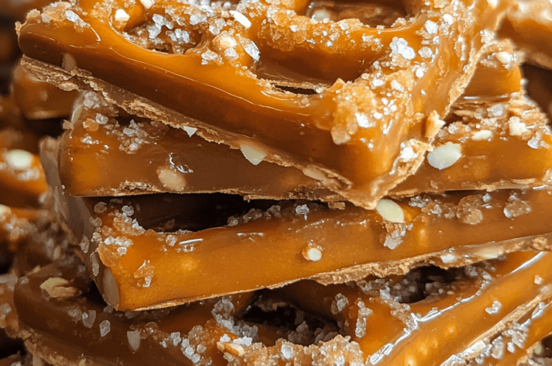 How to Make Irresistible Pretzel Peanut Cracker Toffee