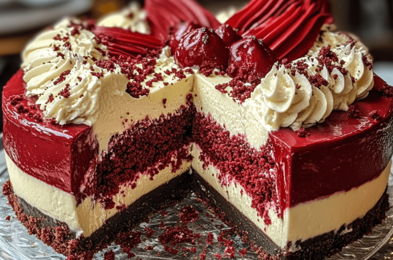 The Best Red Velvet Cheesecake Recipe You Need to Try