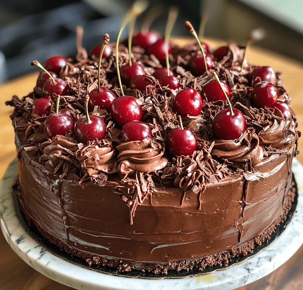 Cherry Chocolate Dream Cake: A Rich, Moist Dessert to Savor