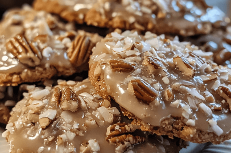 How to Make Irresistible No-Bake Pecan Coconut Praline Cookies