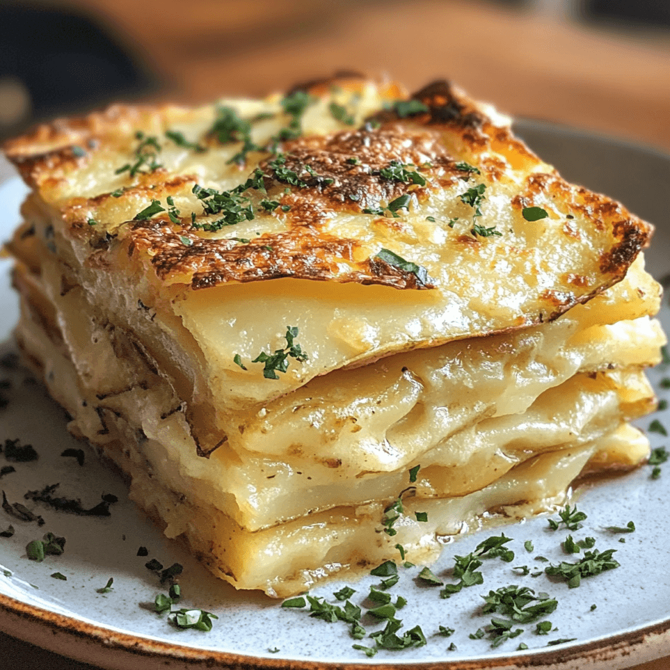 Easy Fried Potato Lasagna Recipe for a Hearty Family Dinner