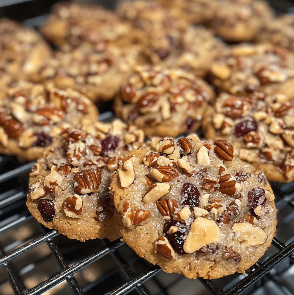 No-Bake Cranberry Pecan Praline Cookies: Your New Go-To Holiday Recipe
