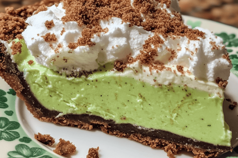 How to Make Shamrock Shake Pie