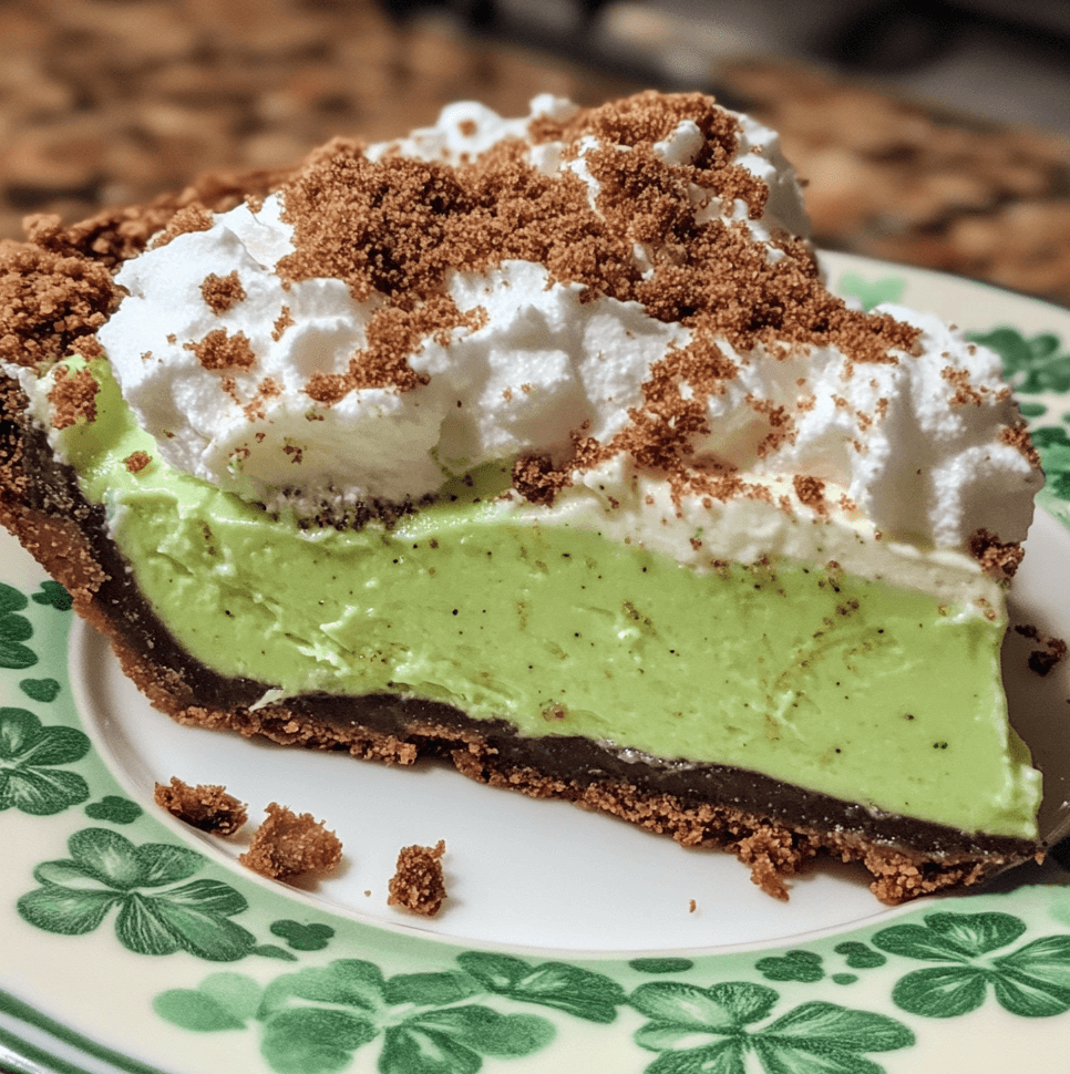 How to Make Shamrock Shake Pie
