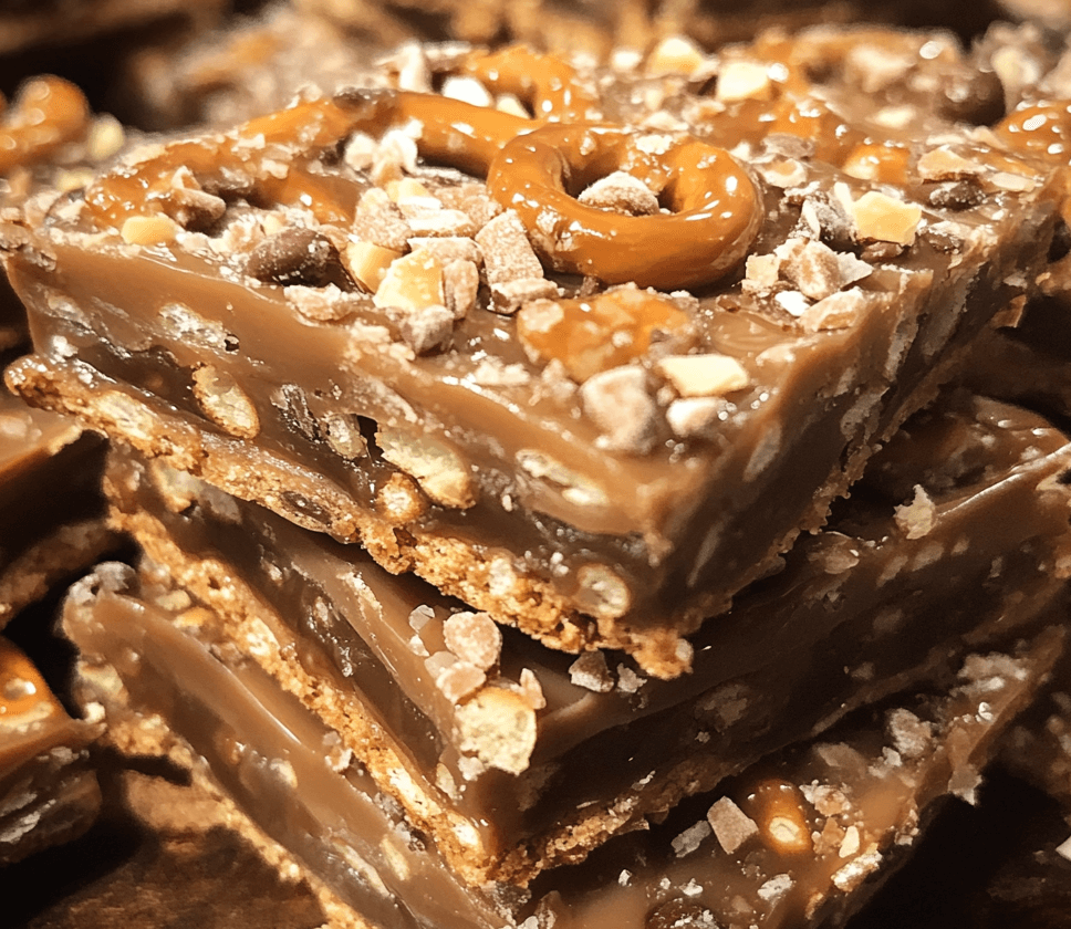 Caramel Pretzel Crack Bars: A Sweet and Salty Treat You’ll Love