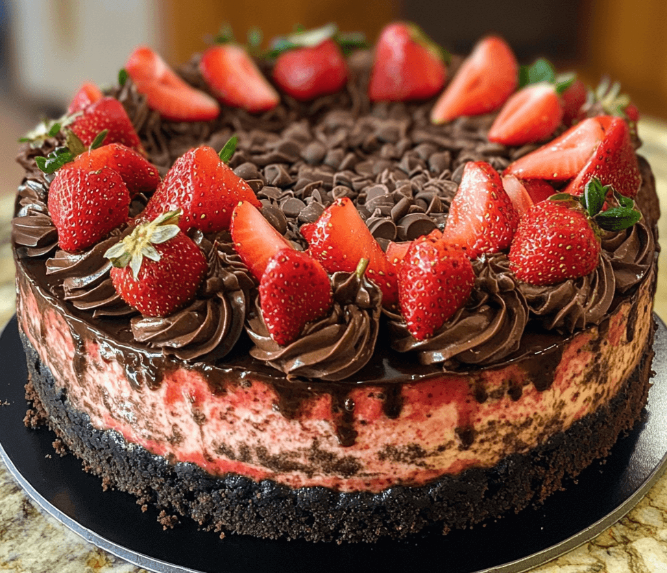 Chocolate Strawberry Cheesecake: A Must-Try Recipe for Special Occasions
