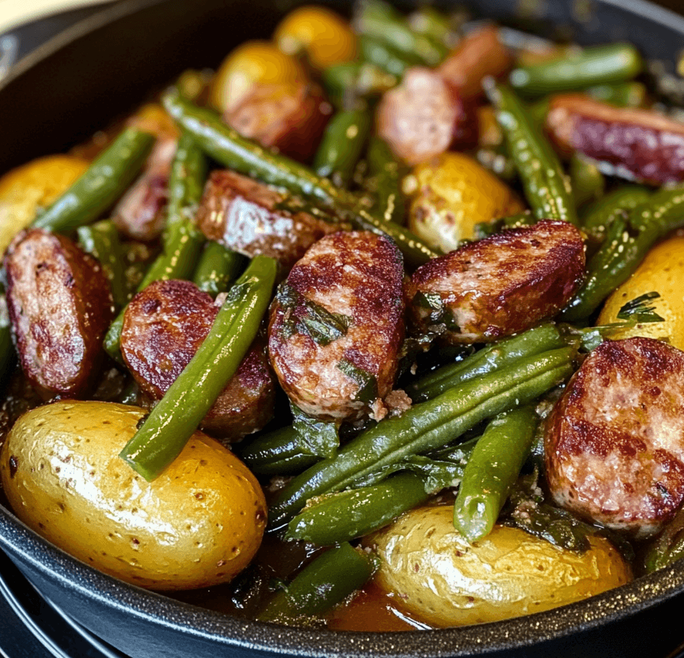Easy Hearty Sausage, Green Beans, and Potatoes Recipe for Busy Weeknights