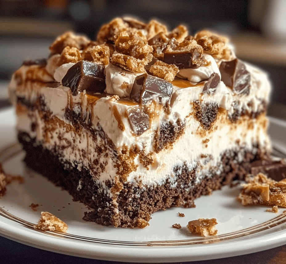 Heath Bar Poke Cake: A Simple and Irresistible Recipe