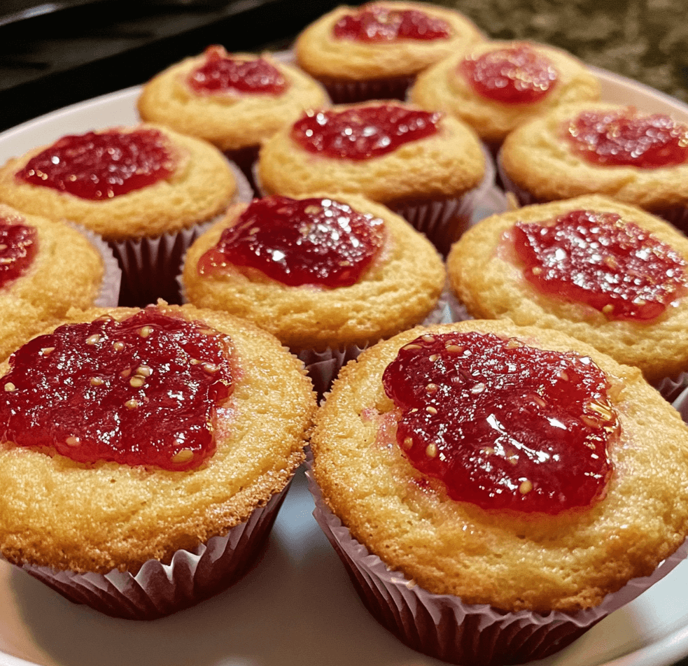 Strawberry Jam-Filled Muffins: Quick and Easy to Make for a Delicious Treat