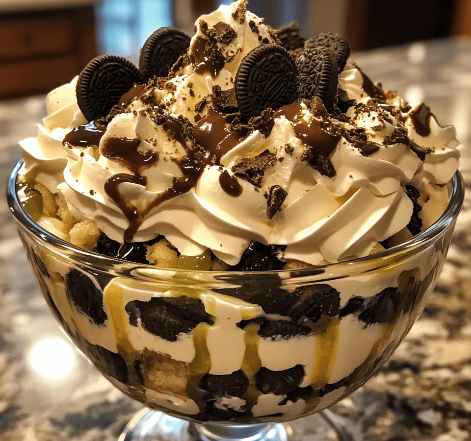 Mint Oreo Bliss Trifle: A Deliciously Minty Layered Treat You’ll Love