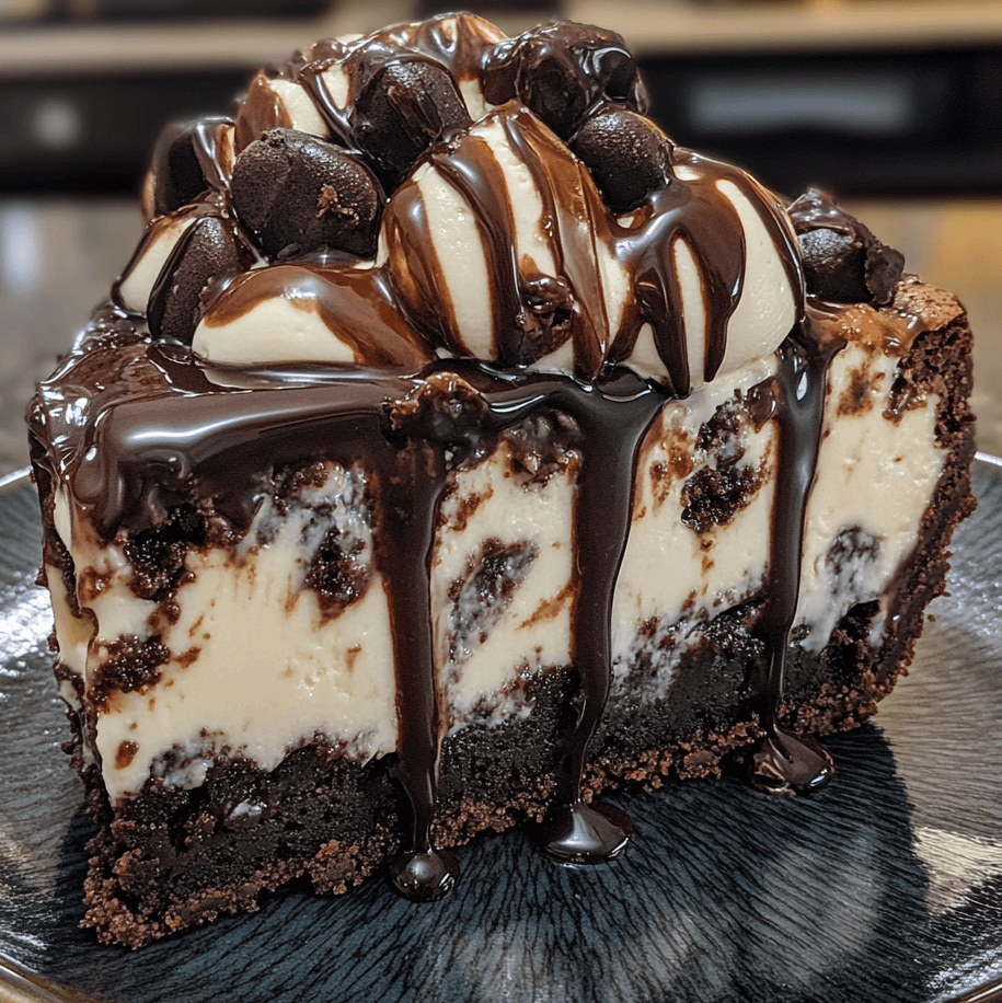 How to Make Hot Fudge Sundae Brownie Cheesecake: A Decadent Dessert Delight