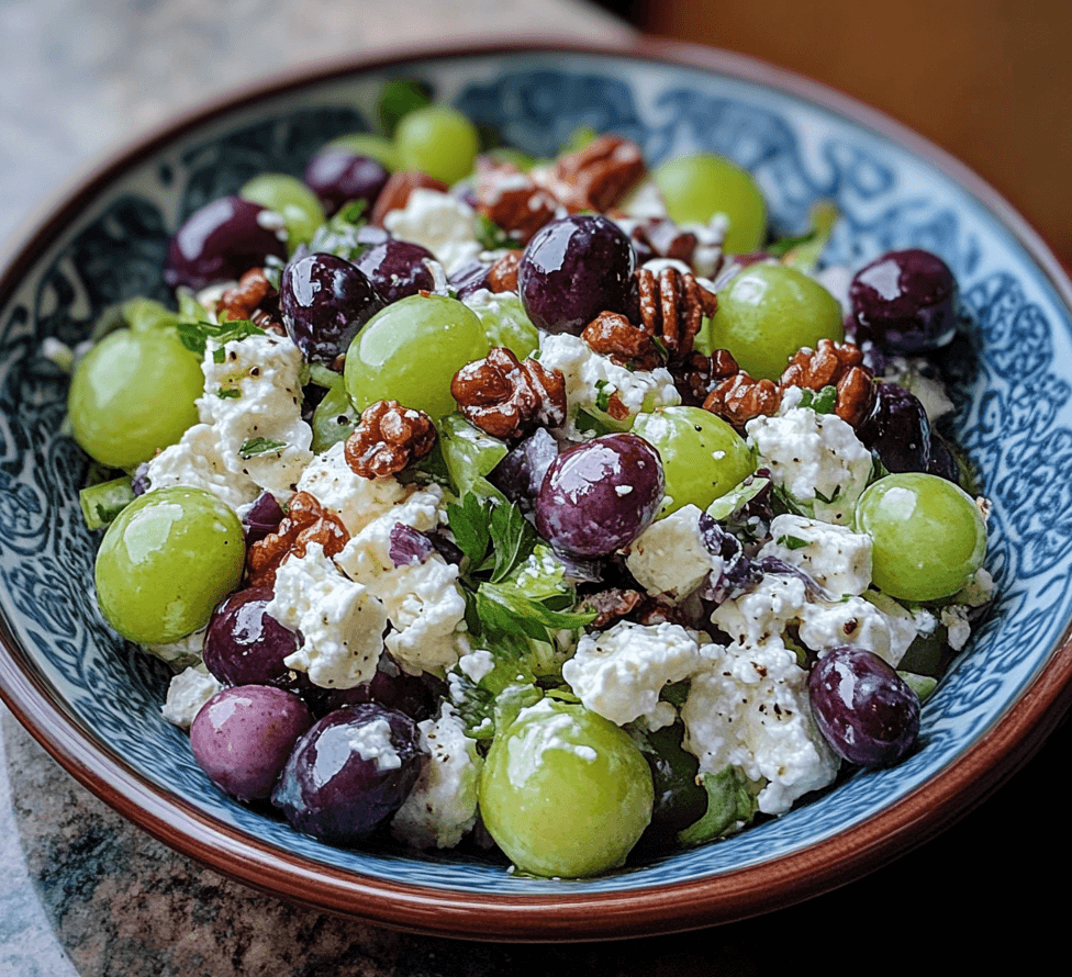 Easy and Creamy Grape Salad Recipe: A Refreshing Classic