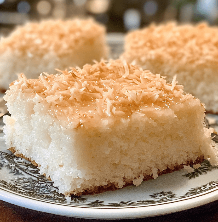The Best Homemade Coconut Cake Recipe: Soft, Moist, and Delicious